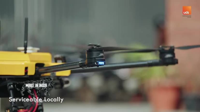 Drone arm detail